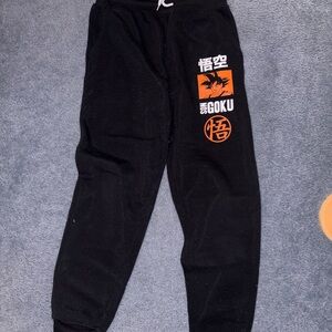 Goku Black and Orange Joggers
